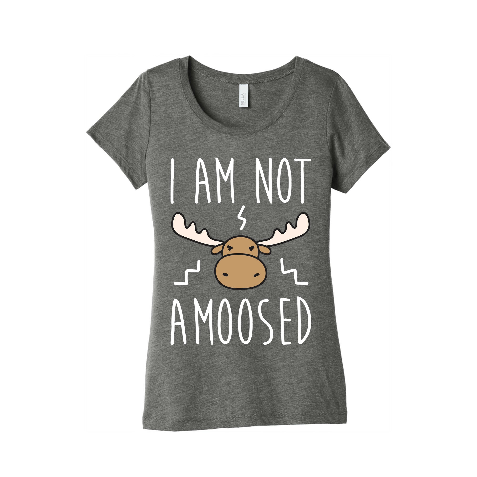 I Am Not Amoosed Women's Triblend Tee